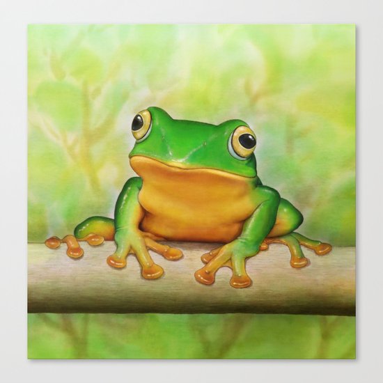 Taipei TreeFrog Canvas Print