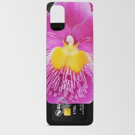 Pansy Orchid Android Card Case