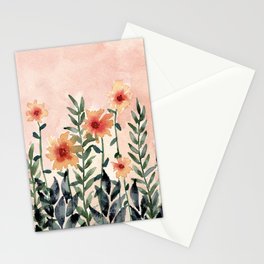 Peachy Fields Stationery Cards