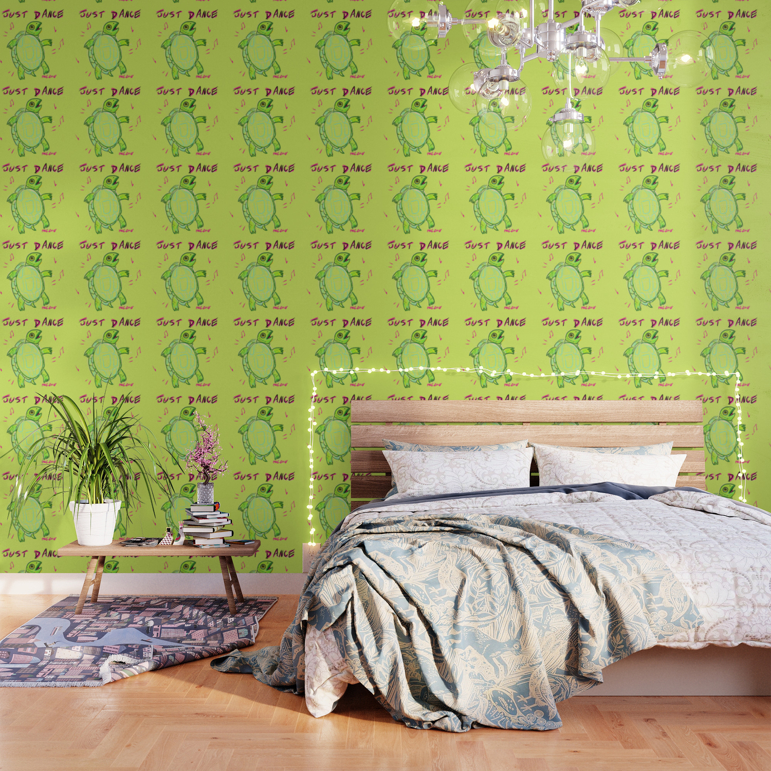 Just Dance Turtle Wallpaper By Proptrinka Society6