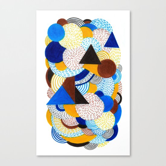 Cold sunshine Canvas Print