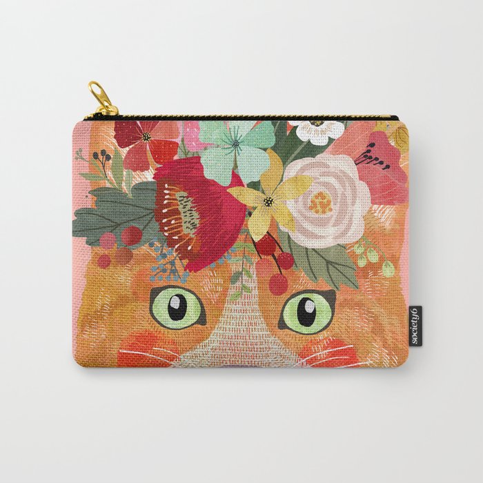 Ginger cat Carry-All Pouch