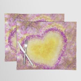 Heart of Gold  Placemat