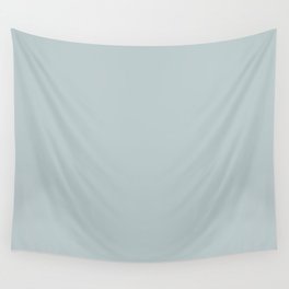 Best Seller Pastel Bluish Gray Solid Color Pairs Smoke 2122-40 Trending Hue 2019 Wall Tapestry