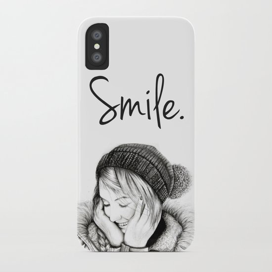 Smile. iPhone Case