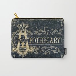 Victorian Apothecary Sign Carry-All Pouch