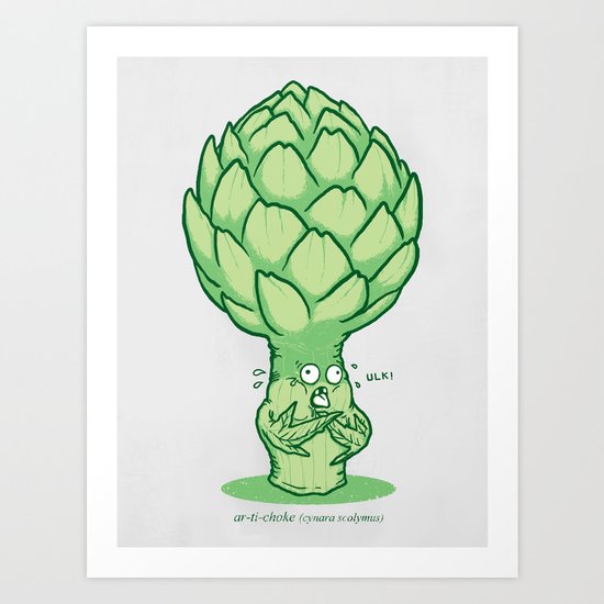Artichoke Art Print