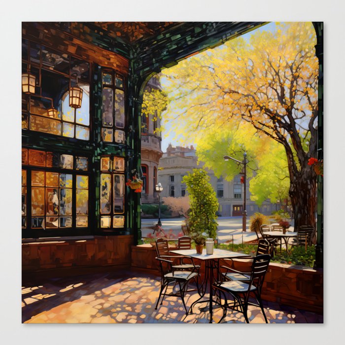 City Oasis Canvas Print