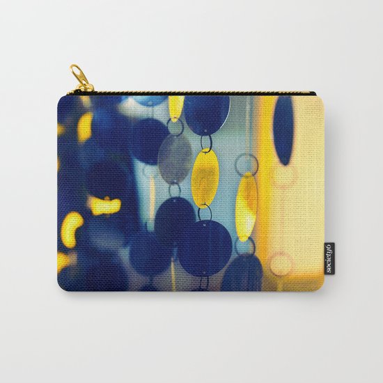 GLAM CIRCLES #Blue #1 Carry-All Pouch