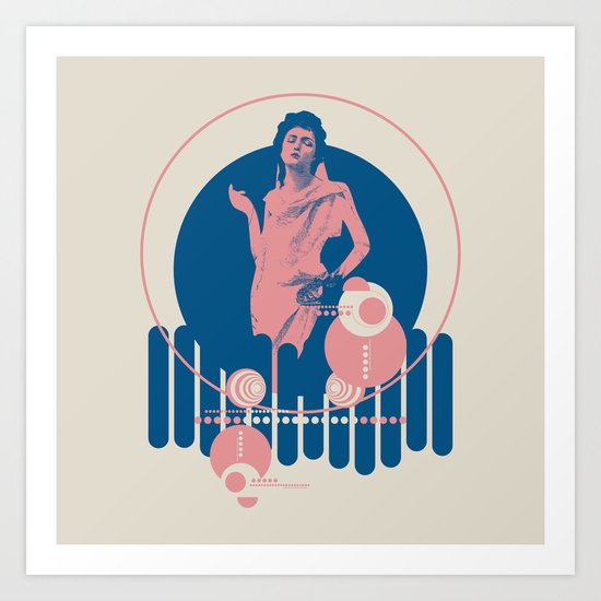 Sunset Boulevard Art Print