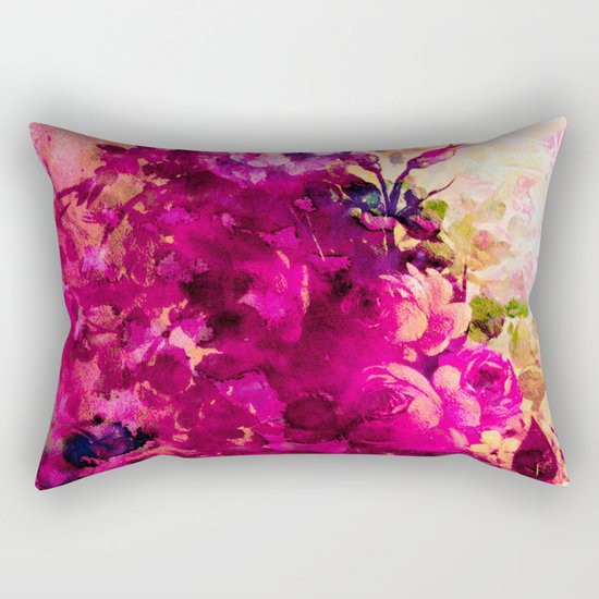 climbing roses Rectangular Pillow