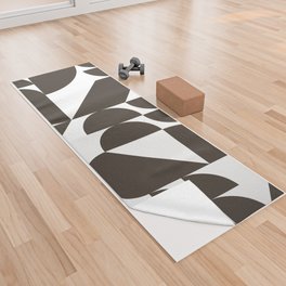 Geometrical modern classic shapes composition 5 Yoga Towel