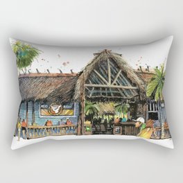 Siesta Key Ocean Boulevard 2 Rectangular Pillow