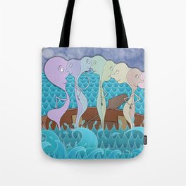 We Are All In The Same Boat Tote Bag