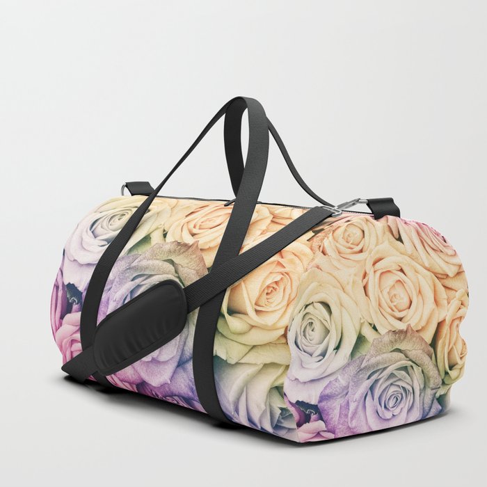 Some people grumble -Colorful Roses - Rose Garden pattern Duffle Bag