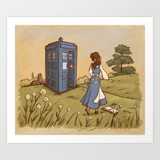 Adventure in the Great Wide Somewhere Art Print
