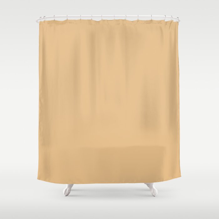 CRAYOLA GOLD FUSION Warm pastel solid color  Shower Curtain