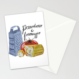 Pomodoro e Formaggio Stationery Card