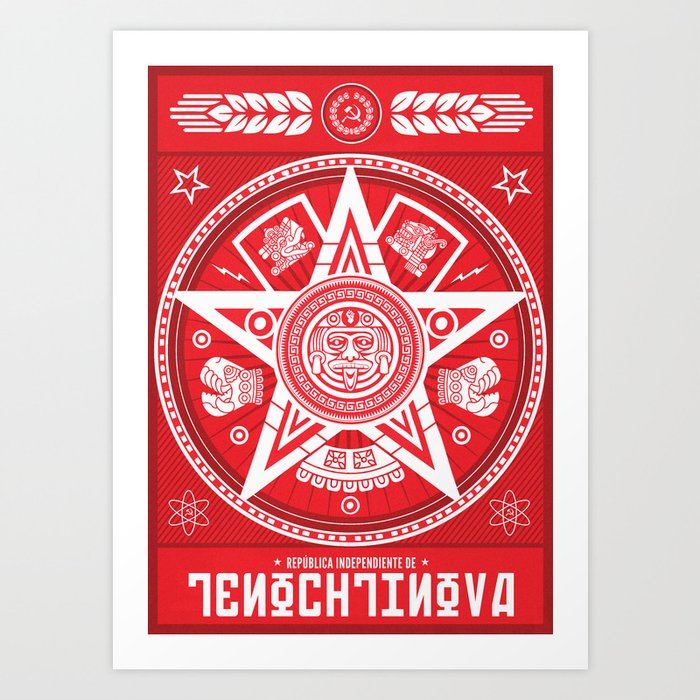 Sovietecas-3 Art Print