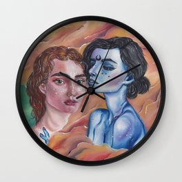 Nymphs Wall Clock