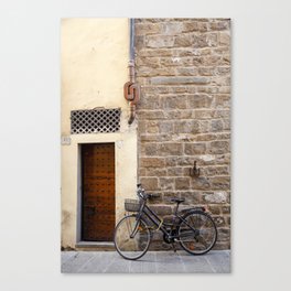 Florence Bicycle  |  Travel Photography Canvas Print