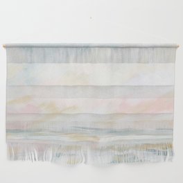 Golden Hour - Pastel Seascape Wall Hanging