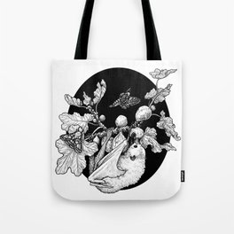 Fig Tree and the Fruit Bat Tote Bag