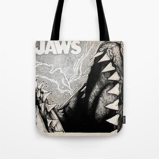 Jaws Tote Bag