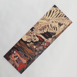 Takiyasha The Witch And The Skeleton Spectre By Utagawa Kuniyoshi Yoga Mat