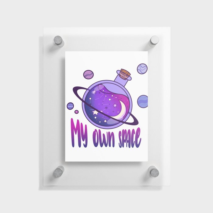 My own space Floating Acrylic Print