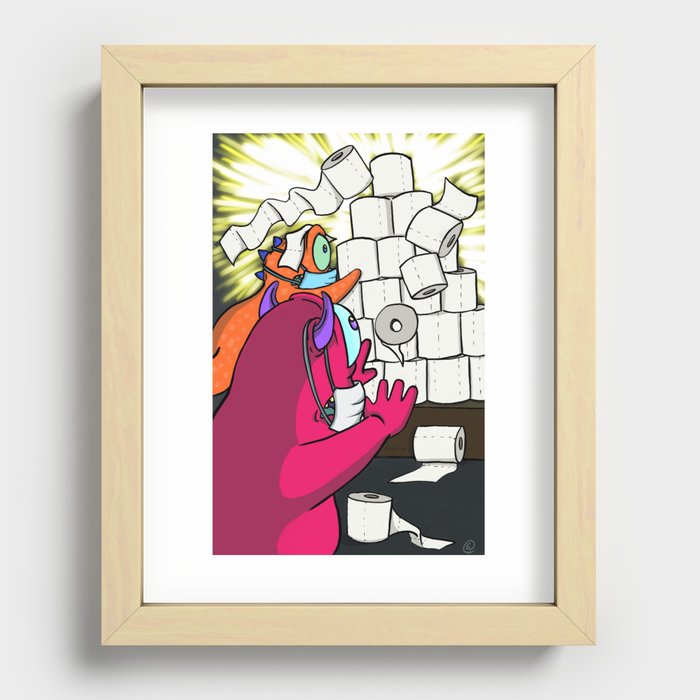 Thy Holy TP Recessed Framed Print