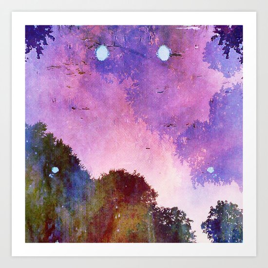 Two eyes Art Print