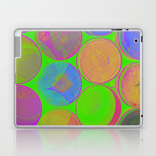 The Lie is a Round Truth. Green. Laptop & iPad Skin