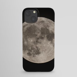 Full moon iPhone Case
