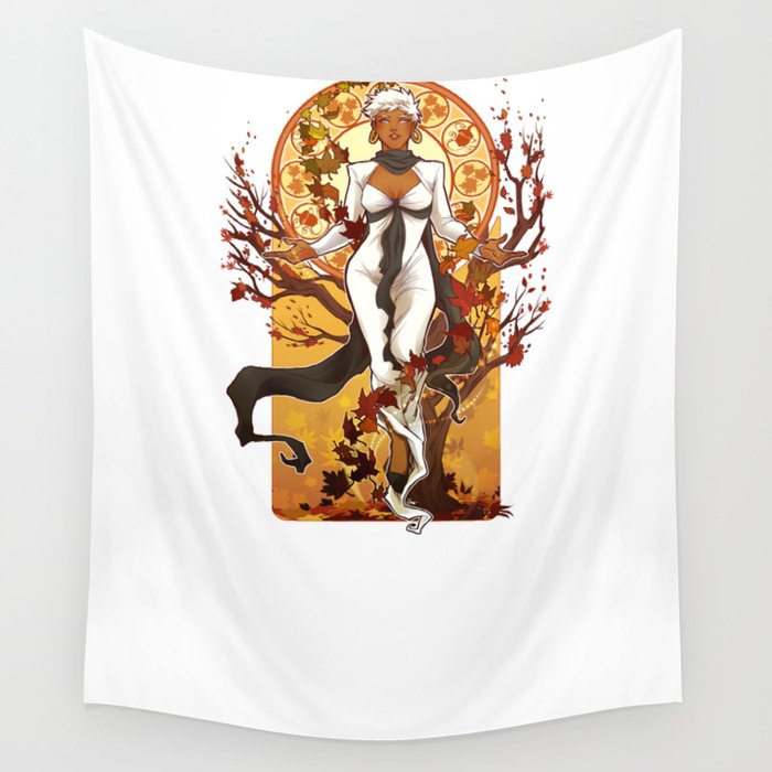Autumn Wind Wall Tapestry