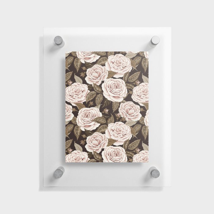 A Realm Of Roses - Dark Academia Floating Acrylic Print