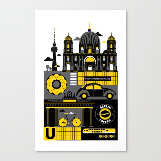 Berlin Canvas Print