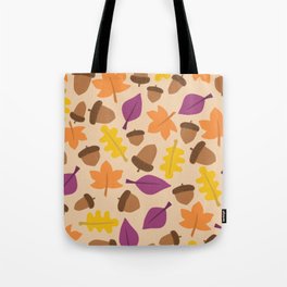 Automn Fall Leaves Pattern Design Tote Bag