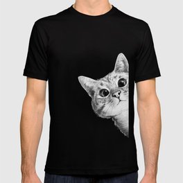 sneaky cat T-Shirt