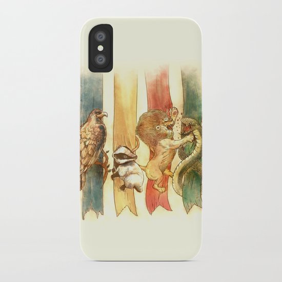 House Brawl iPhone Case