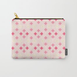 Pastel Pink Geometric Pattern  Carry-All Pouch | Design, Graphic, Pattern, Stars, Light, Geometric, Pastelsoft, Pink, Cosmiclattecolor, Abstract 