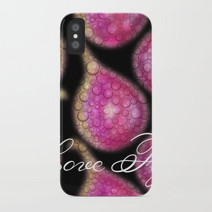 Love Figs iPhone Case