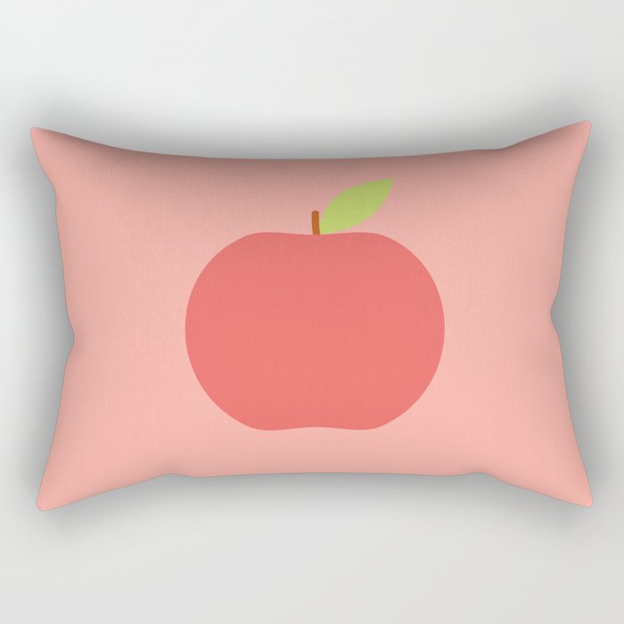 #65 Apple Rectangular Pillow