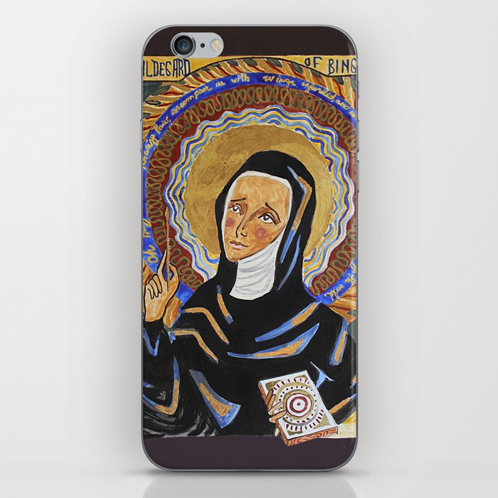 St. Hildegard of Bingen iPhone Skin