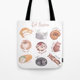 Cat Pastries Tote Bag