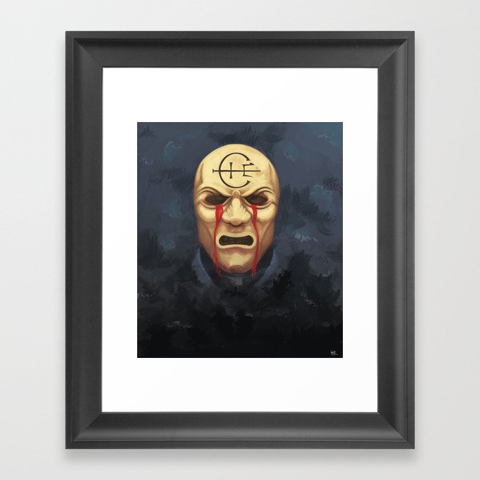 Weeping Overseer - Dishonored Framed Art Print