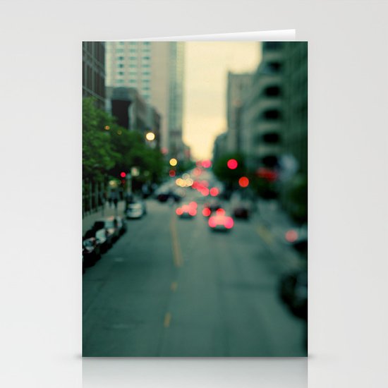 Neon Summer Stationery Cards