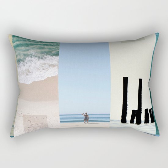 Sea And Sun Rectangular Pillow