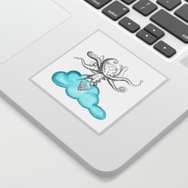 Octoshroom Sticker