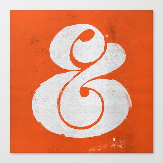Ampersand Canvas Print